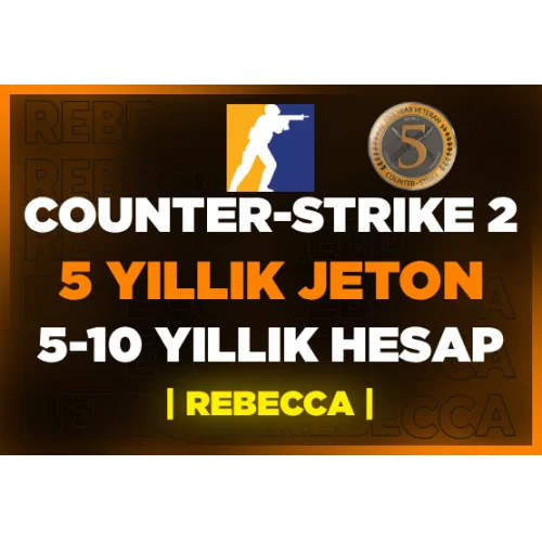  5 YILLIK JETON CS2 STEAM HESABI